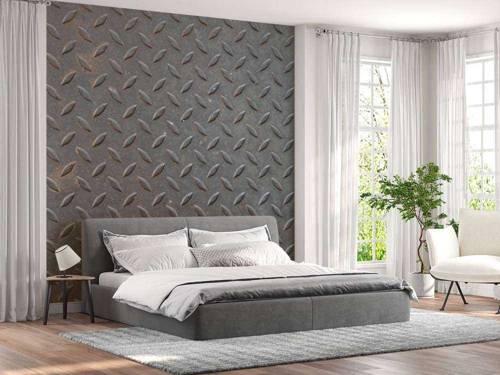 Gros plan sur l'acier