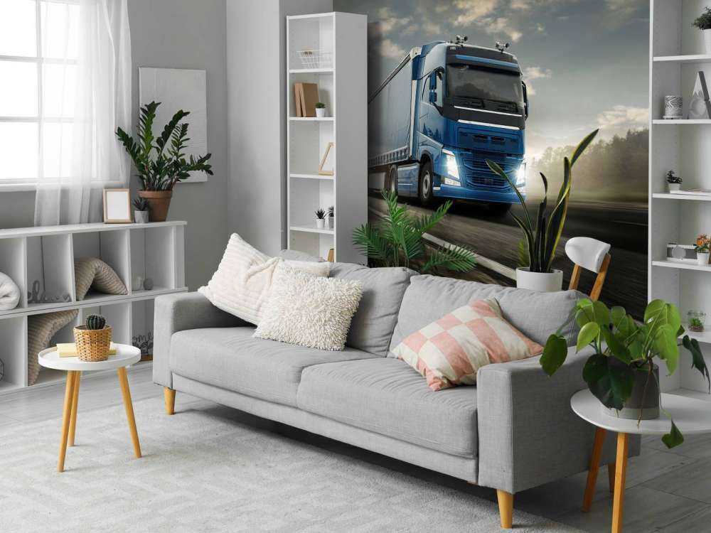 Photo du camion de papier peint