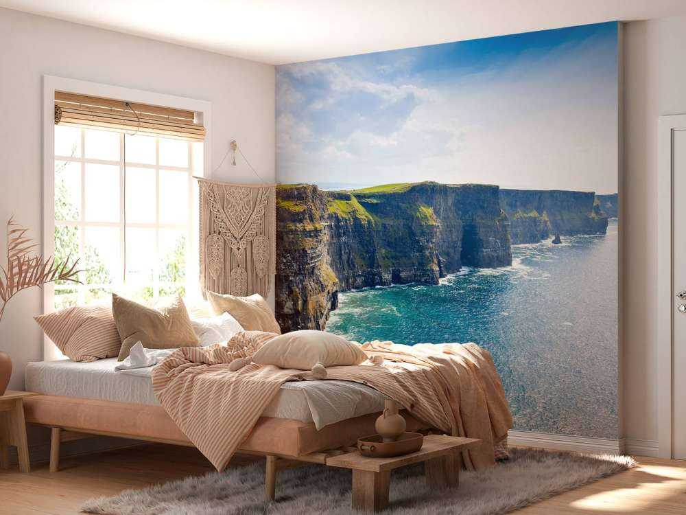 Falaise le long de la côte