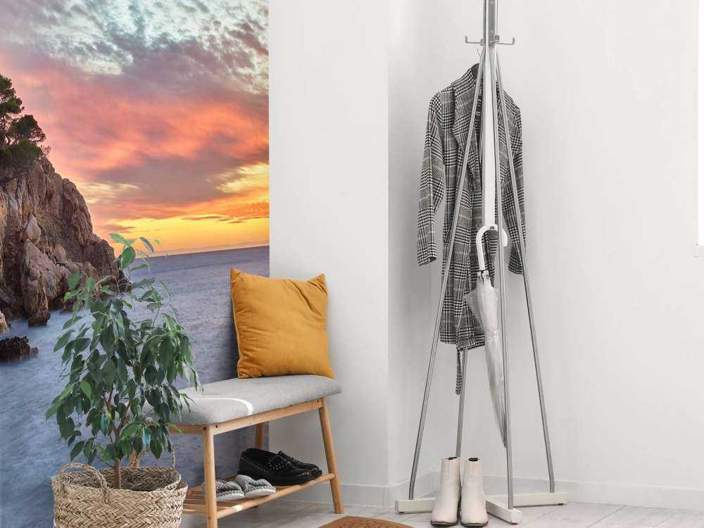 Coucher de soleil coloré