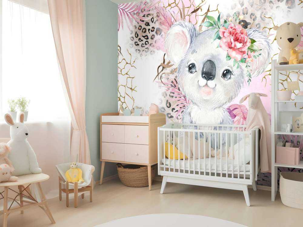 Bébé koala savana