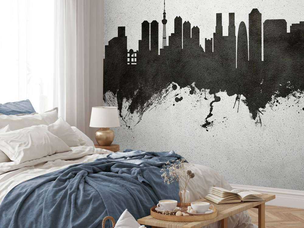 Aquarelle skyline, Tokyo