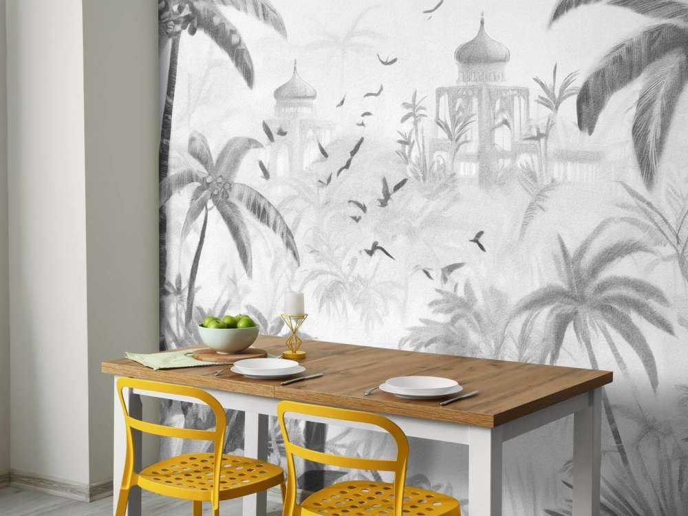 Jardin Oriental à l'Aube