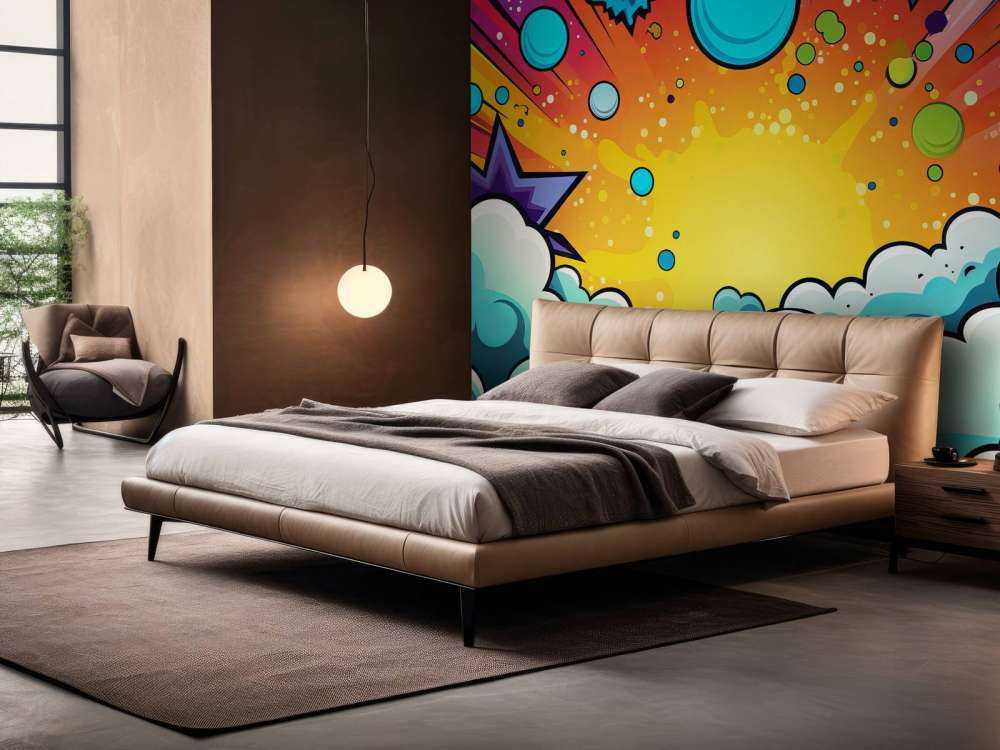 Explosion cosmique de couleurs