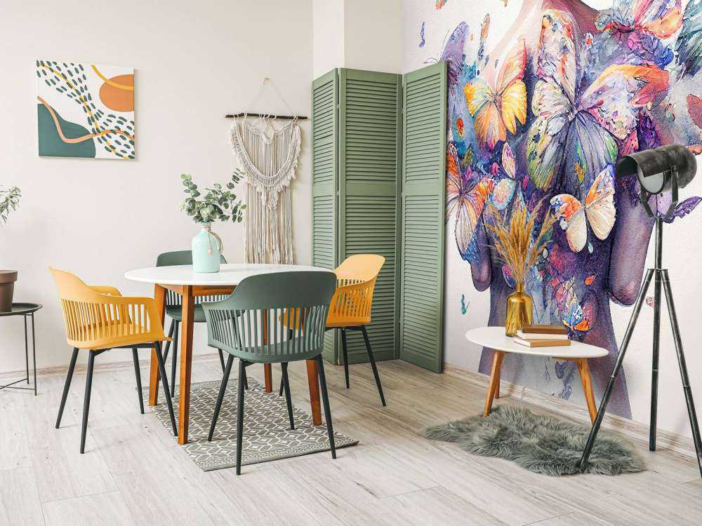 Corps de Femme Papillon Aquarelle #1