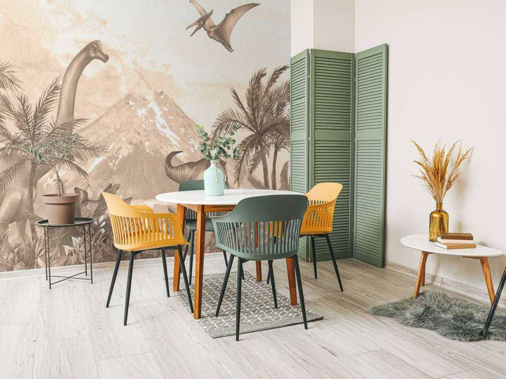 Divers dino's en taupe