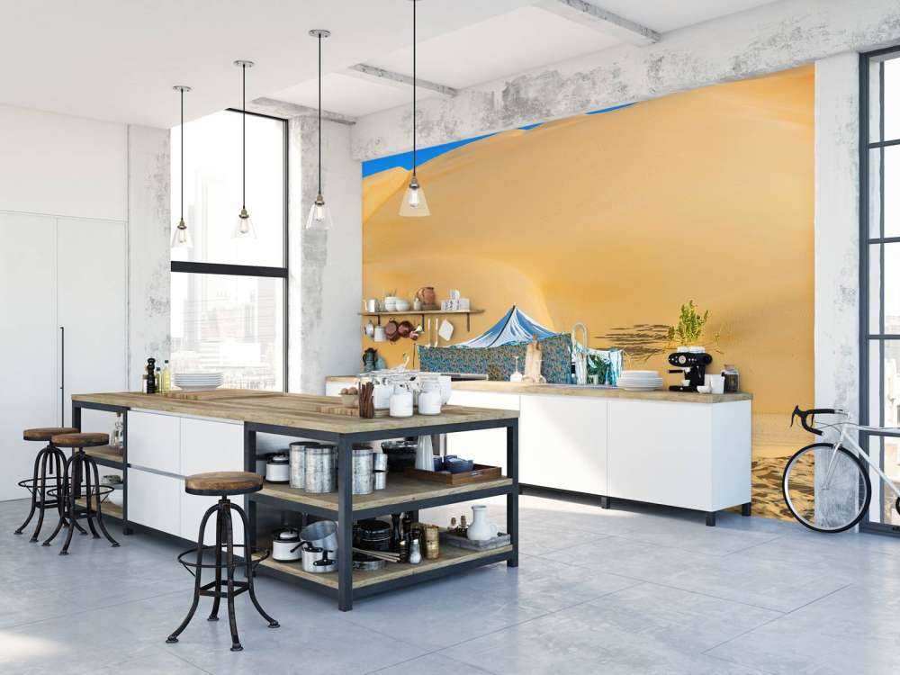 Tente dans le désert