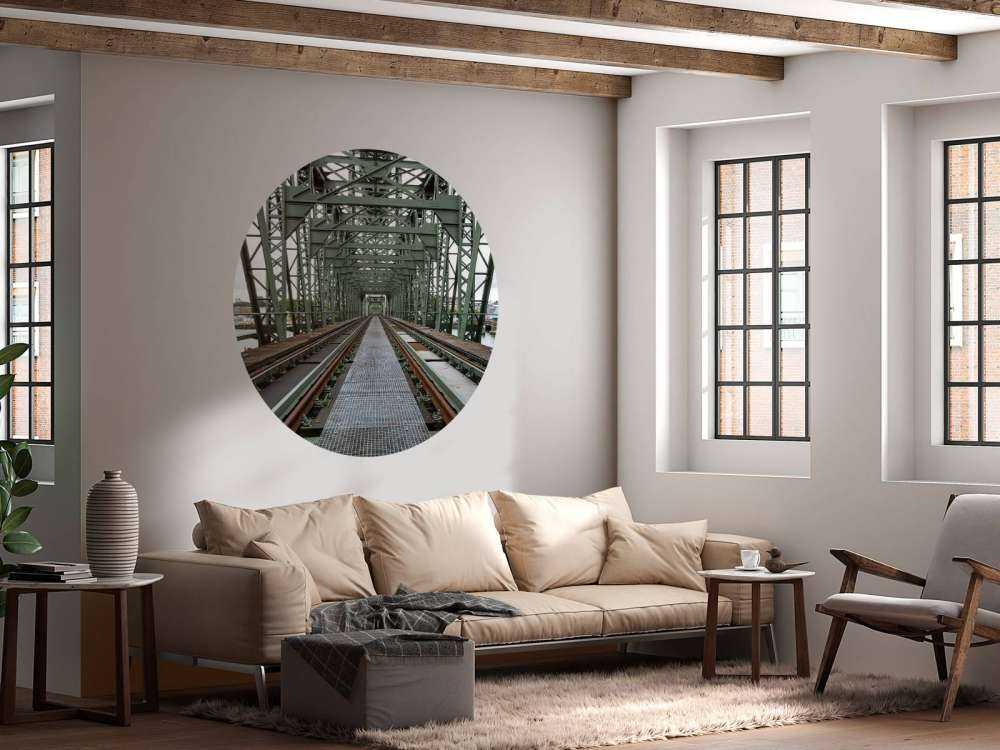 Pont ferroviaire monumental De Hef à Rotterdam  