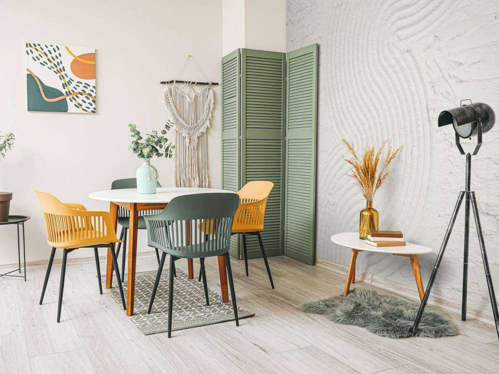 Zoom sur courbes et structures organiques en blanc cassé