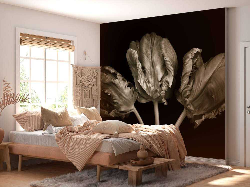 Trois tulipes rococo