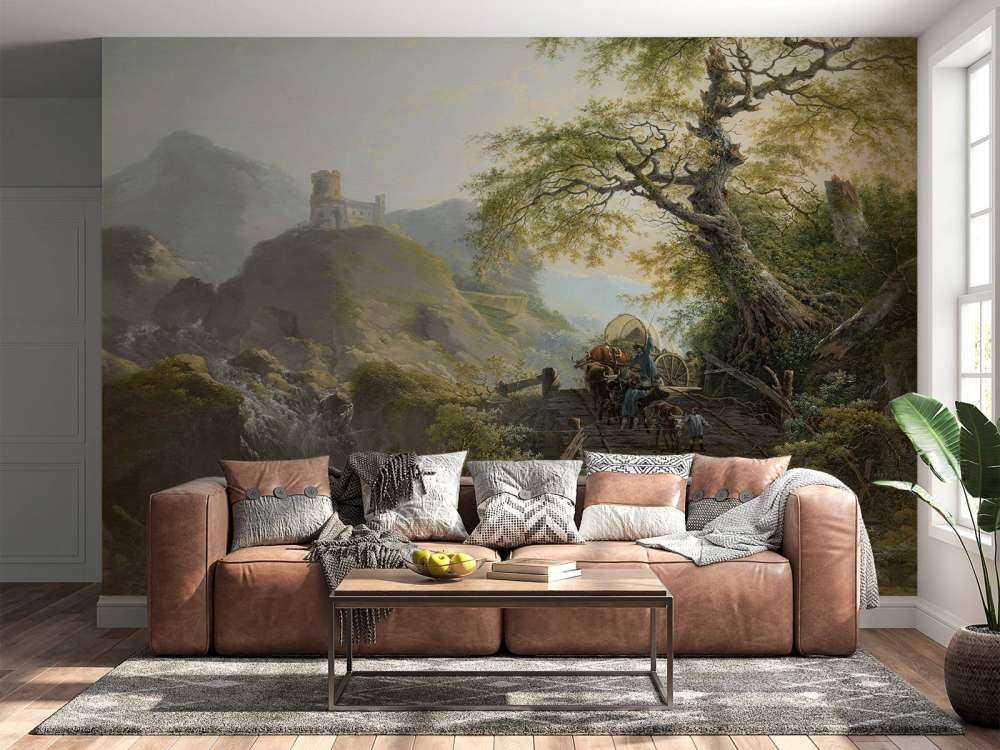 Paysage de montagne près de Düsseldorf