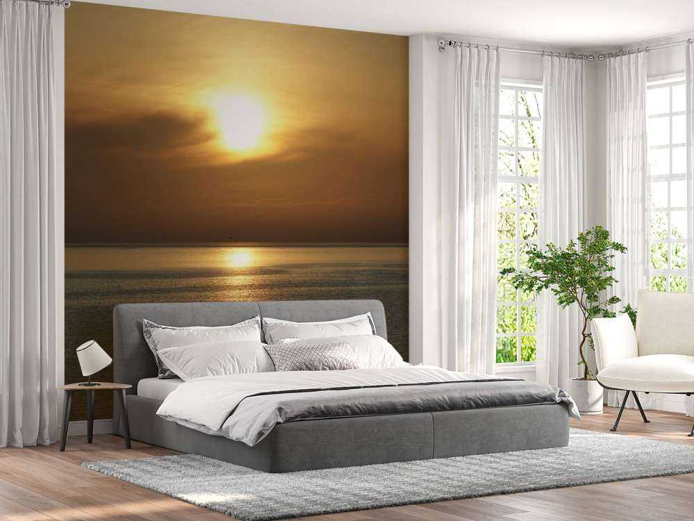 Lever de soleil en mer