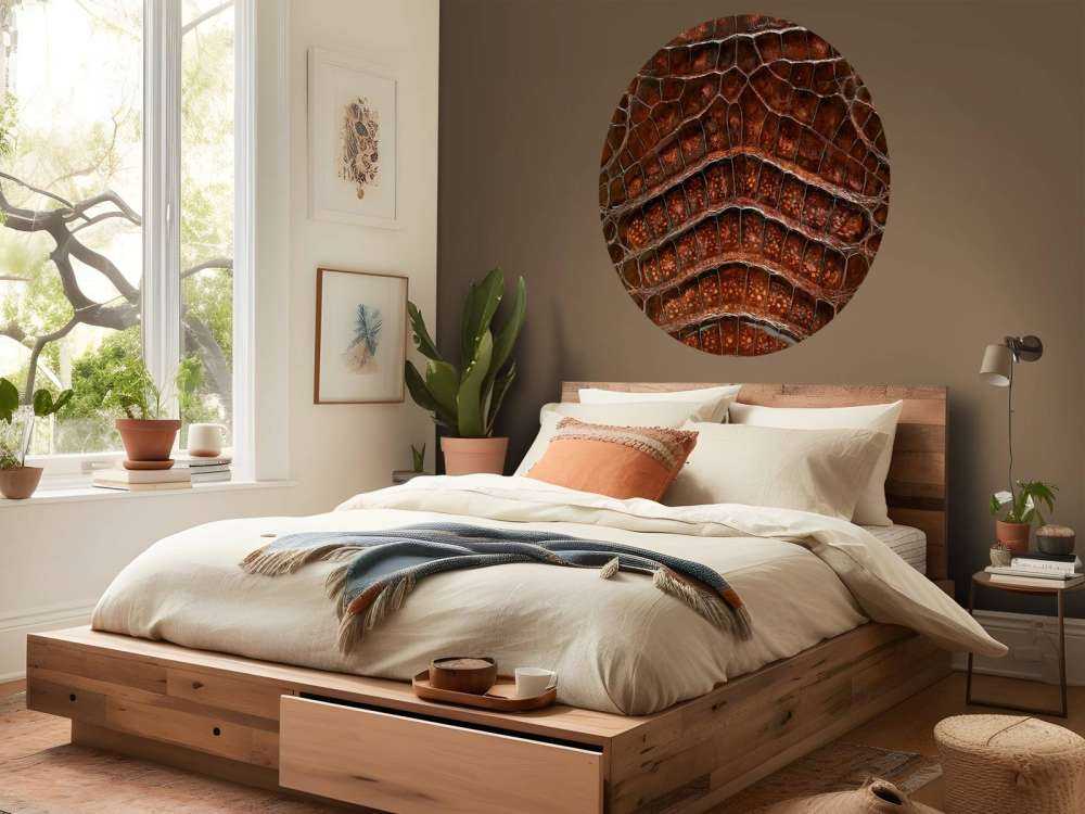 Texture de la peau de crocodile