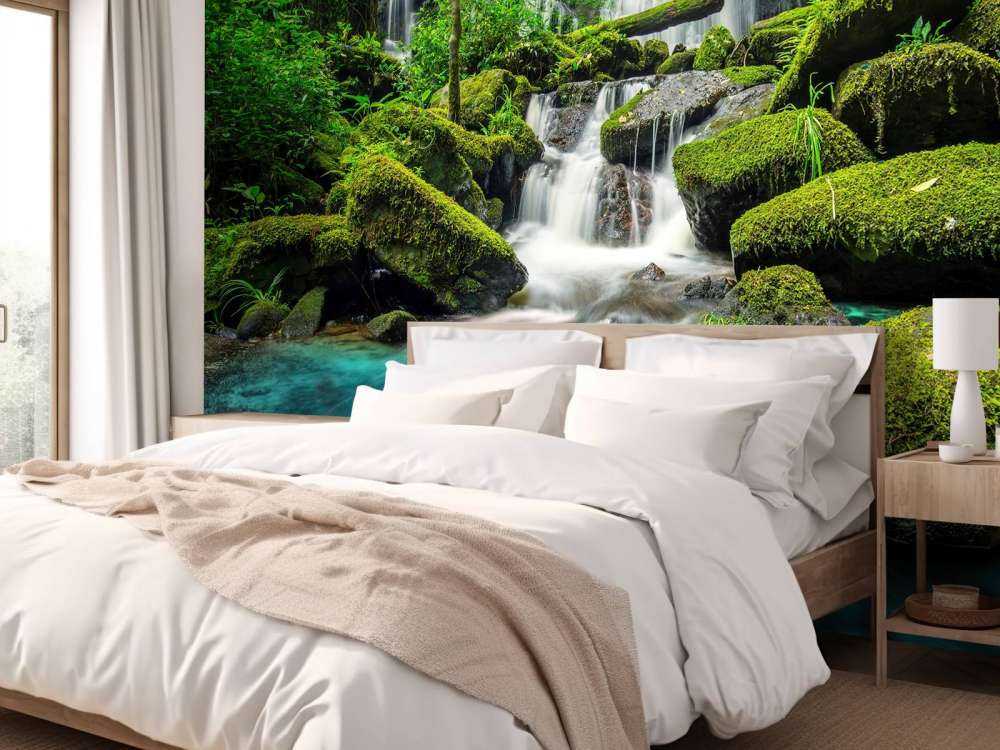 Chute d'eau dans une jungle