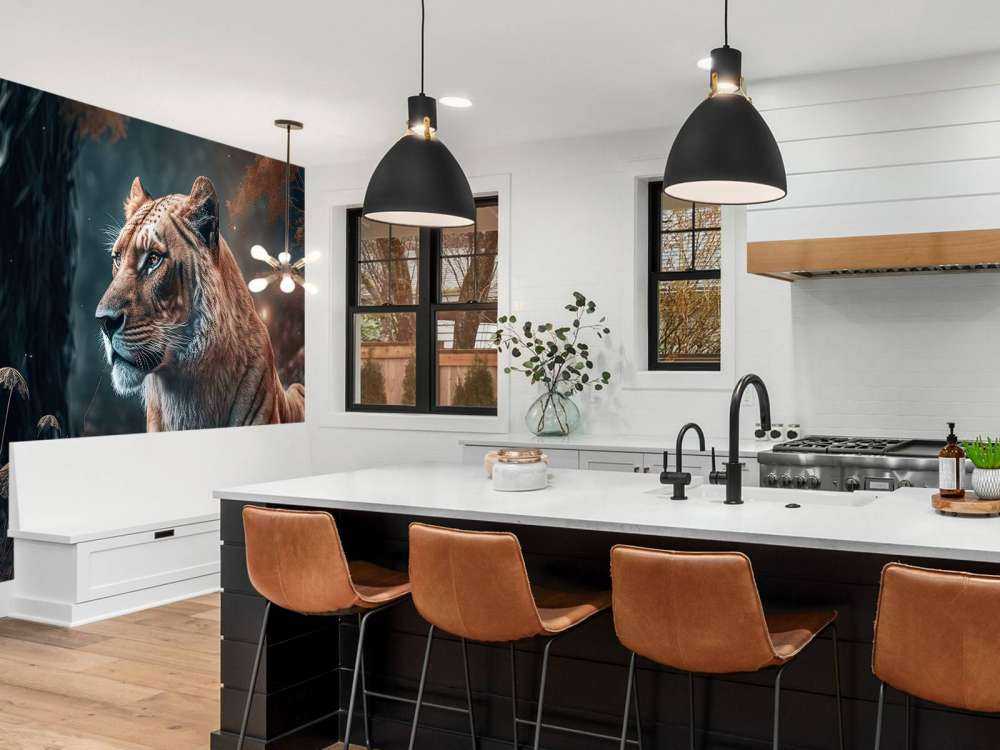 Illustration d'un lion