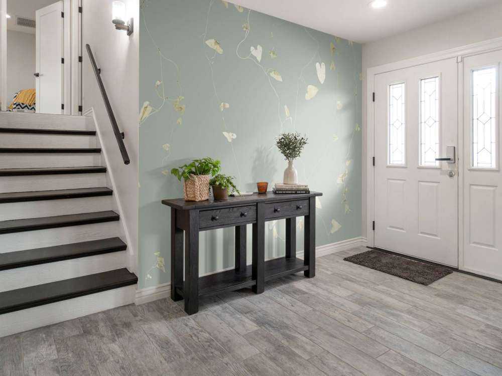 Branches d'aubépine gris vert