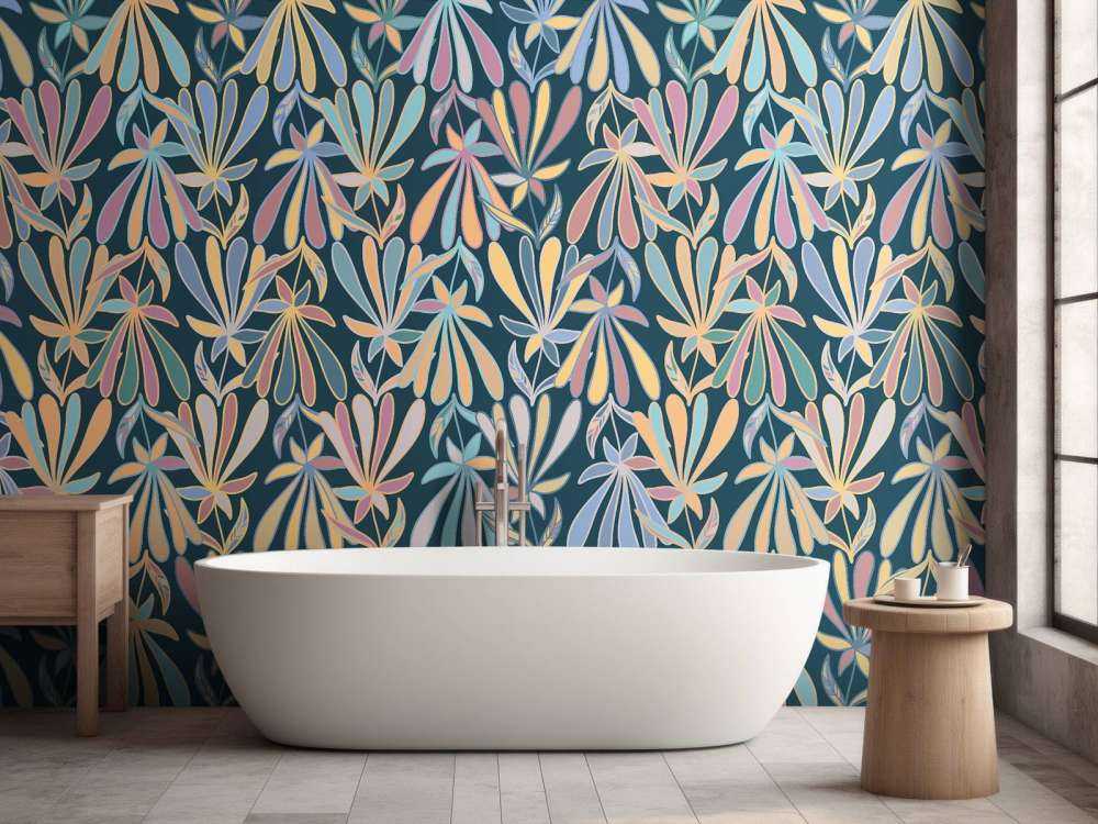 Fleurs dans des tons pastel