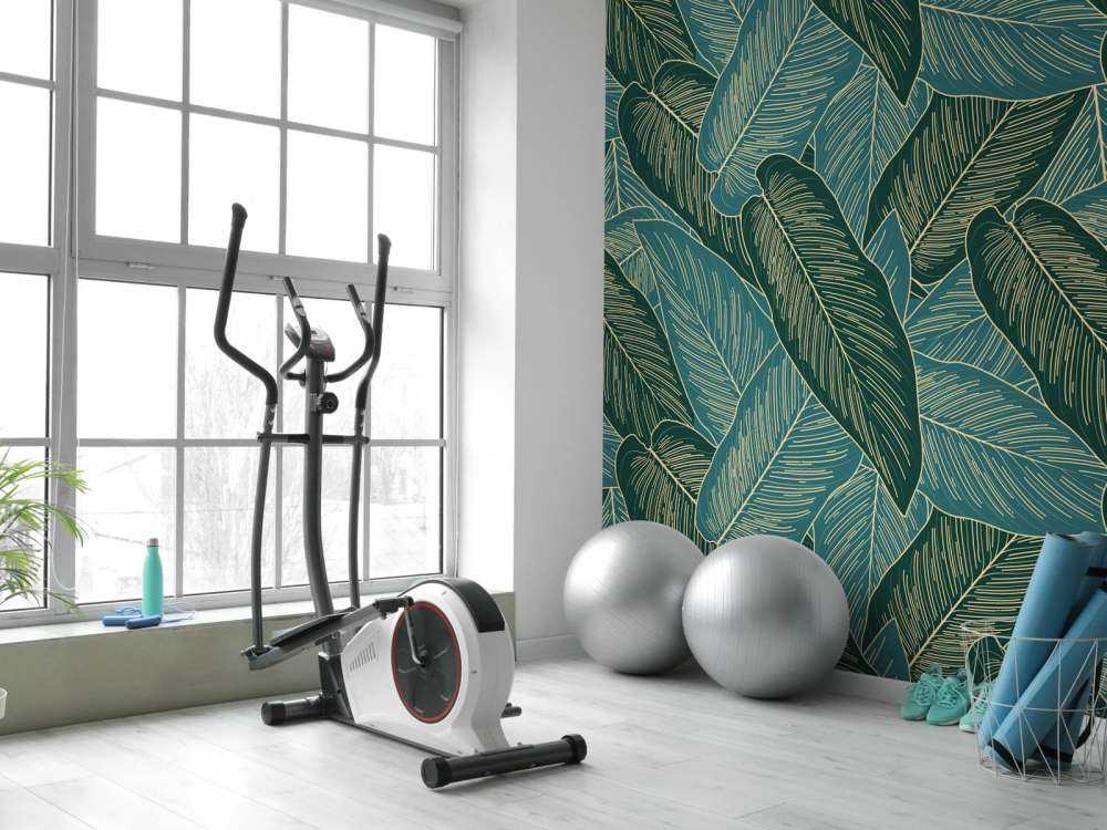 Feuille fendue dorée