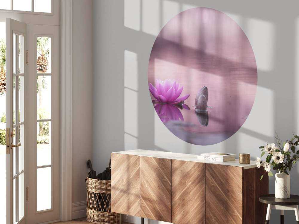 Fleur de lotus dans un étang