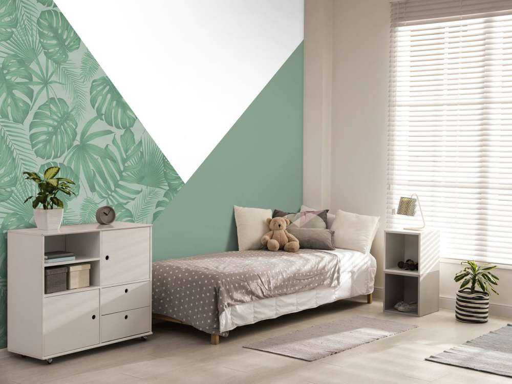 Triangles avec motif de jungle