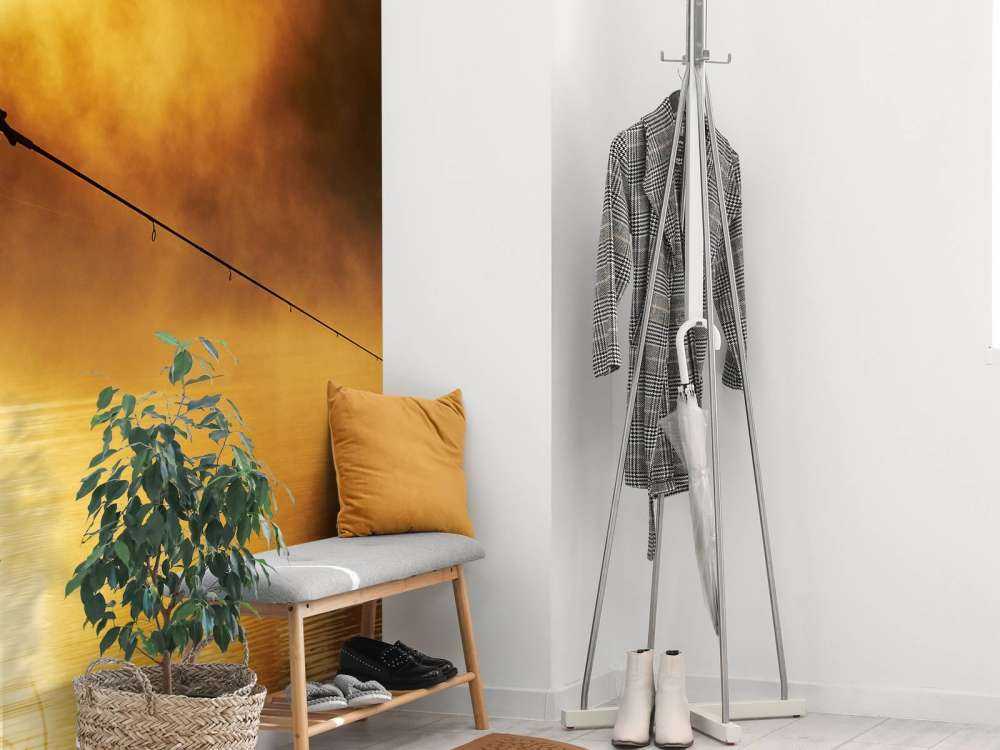 Pêcheur au lever du soleil