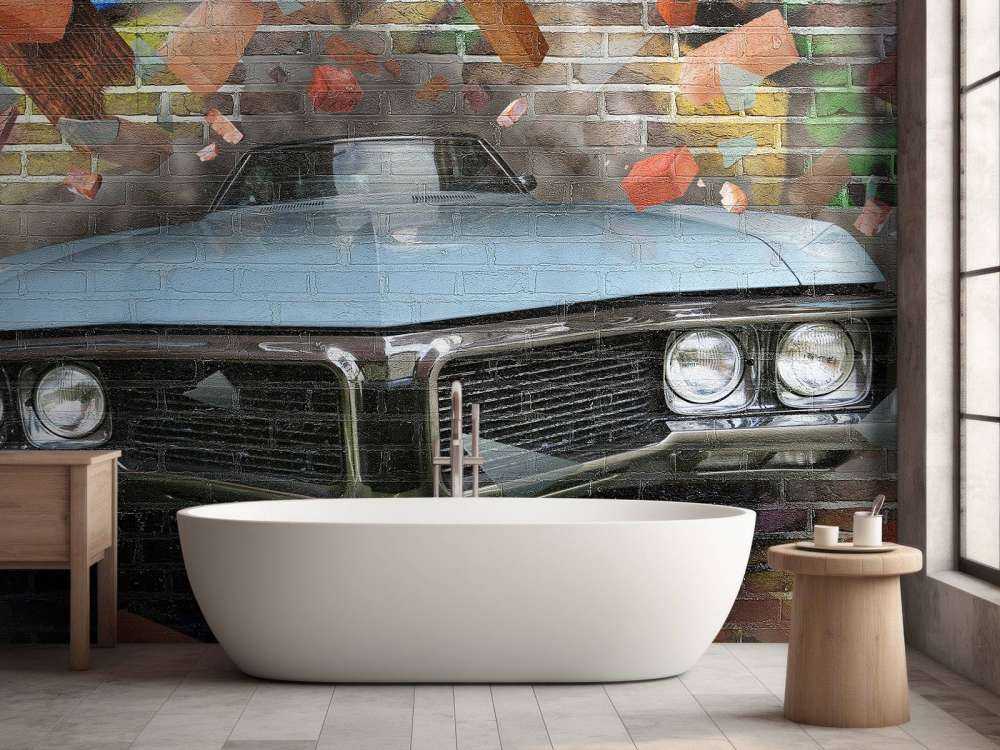 Graffitis sur la voiture