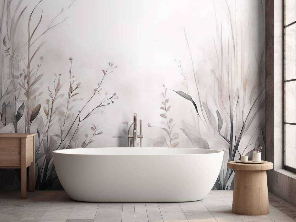 Jardin de paix - violet doux