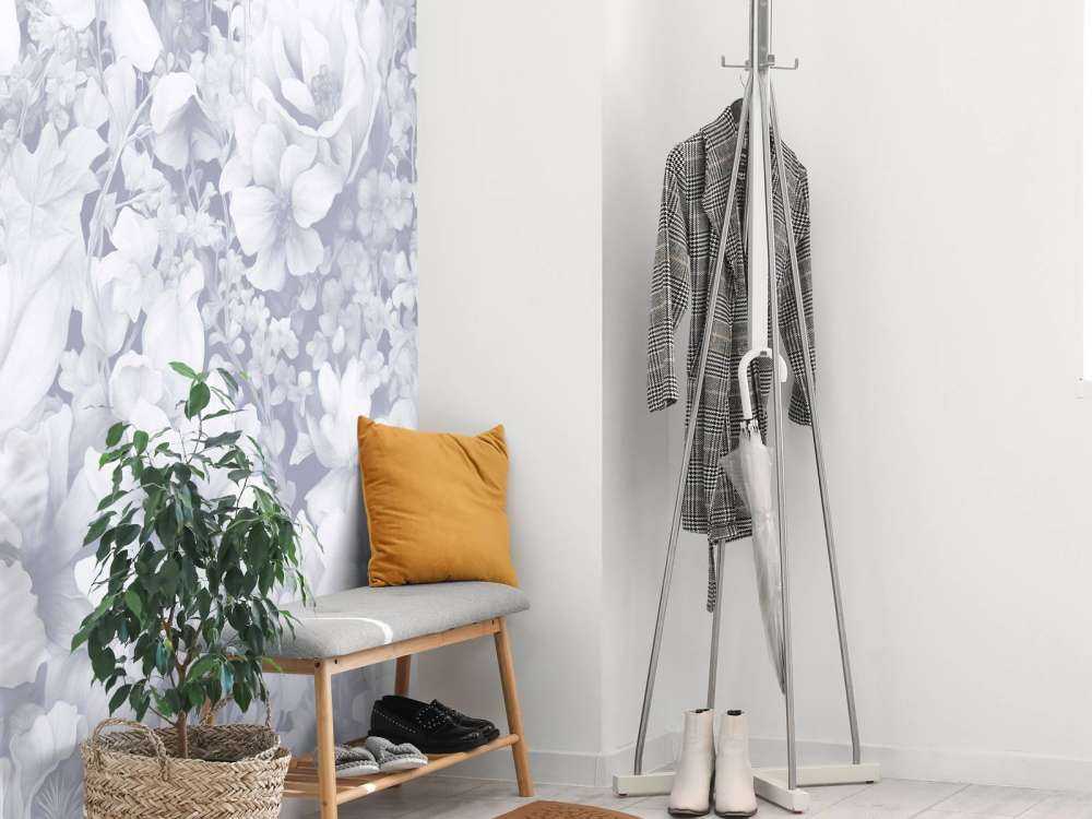 Festival de fleurs sans couture - lavande