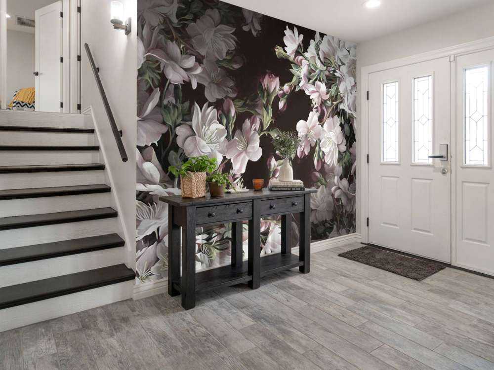 Fleur de pommier rose