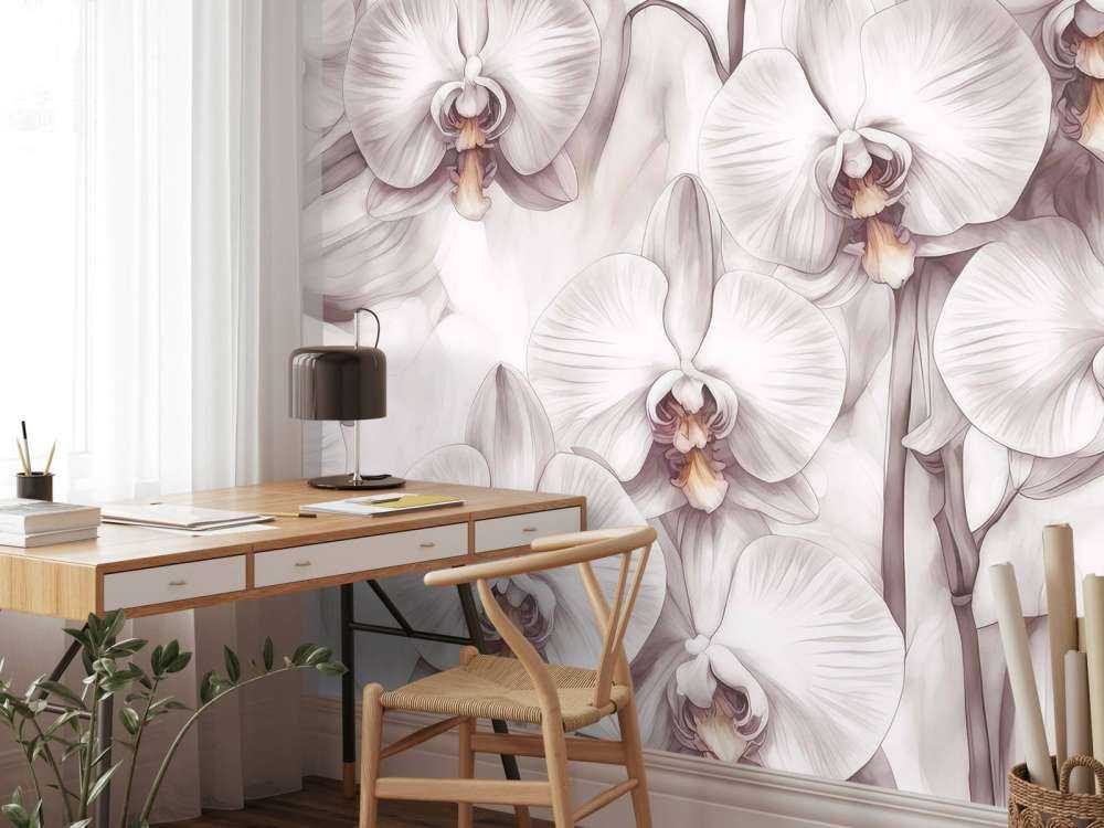 Paradis des Orchidées Rouge