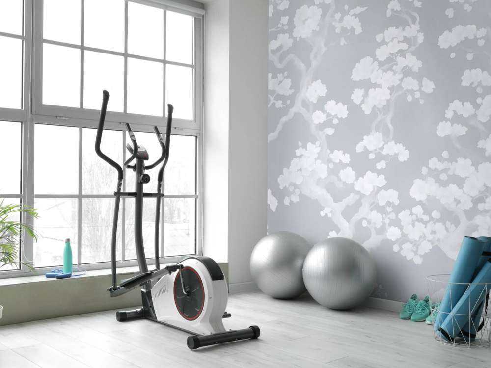 Forêt en fleurs merveilleuse - bleue