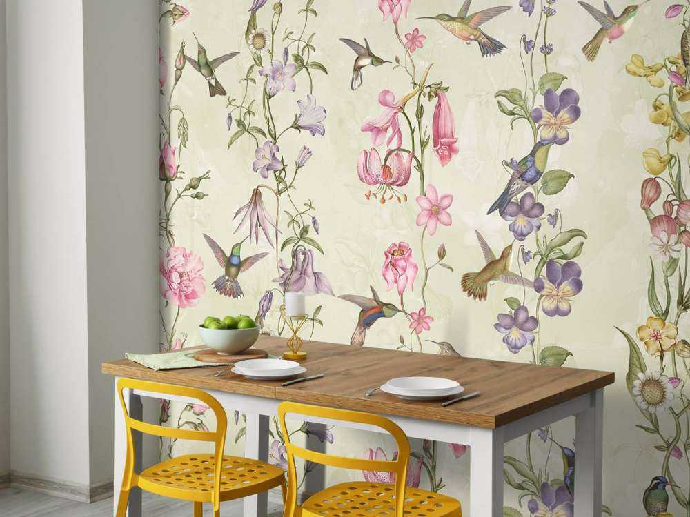 Fleurs de pré et de jardin jaunes