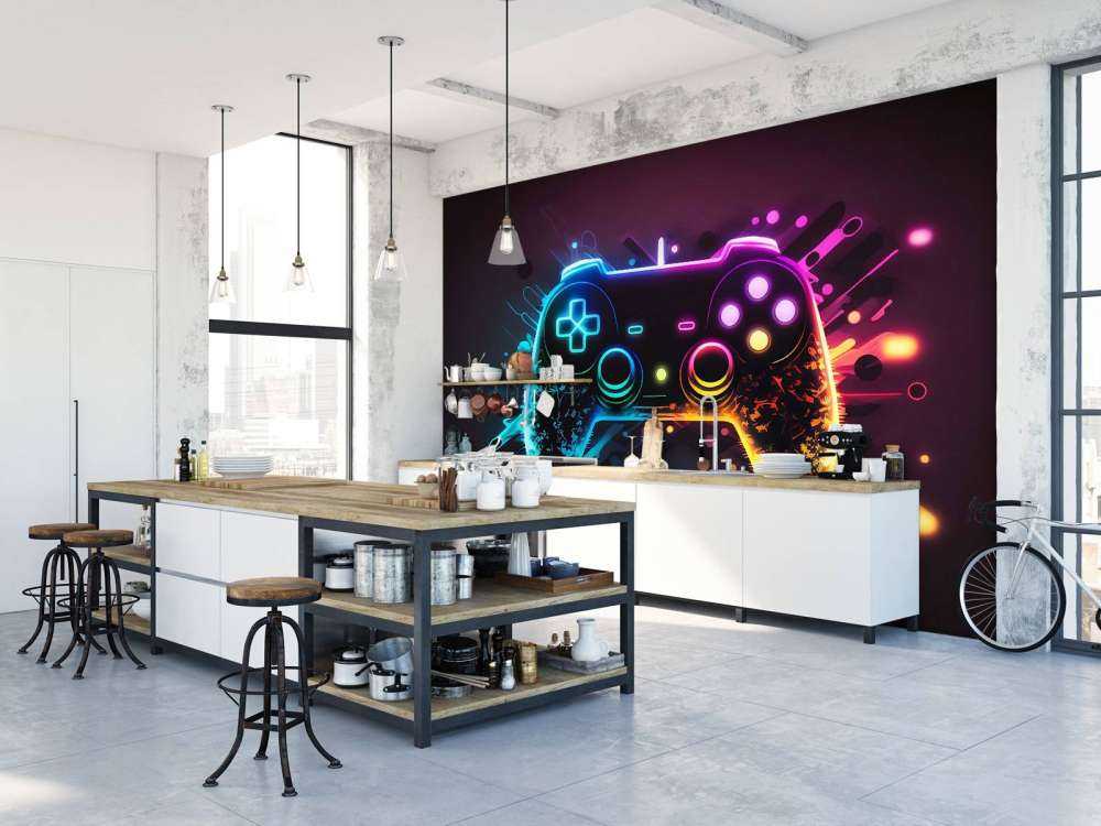 Explosion de jeux néon