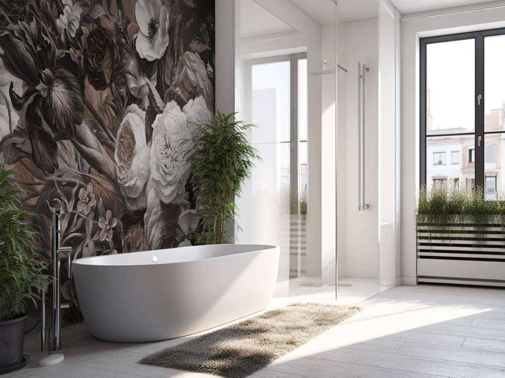 Grand bouquet crème