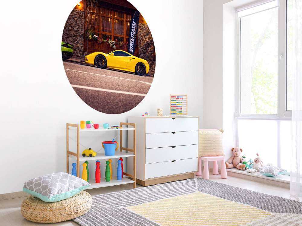 Voitures exclusives au chalet en bois