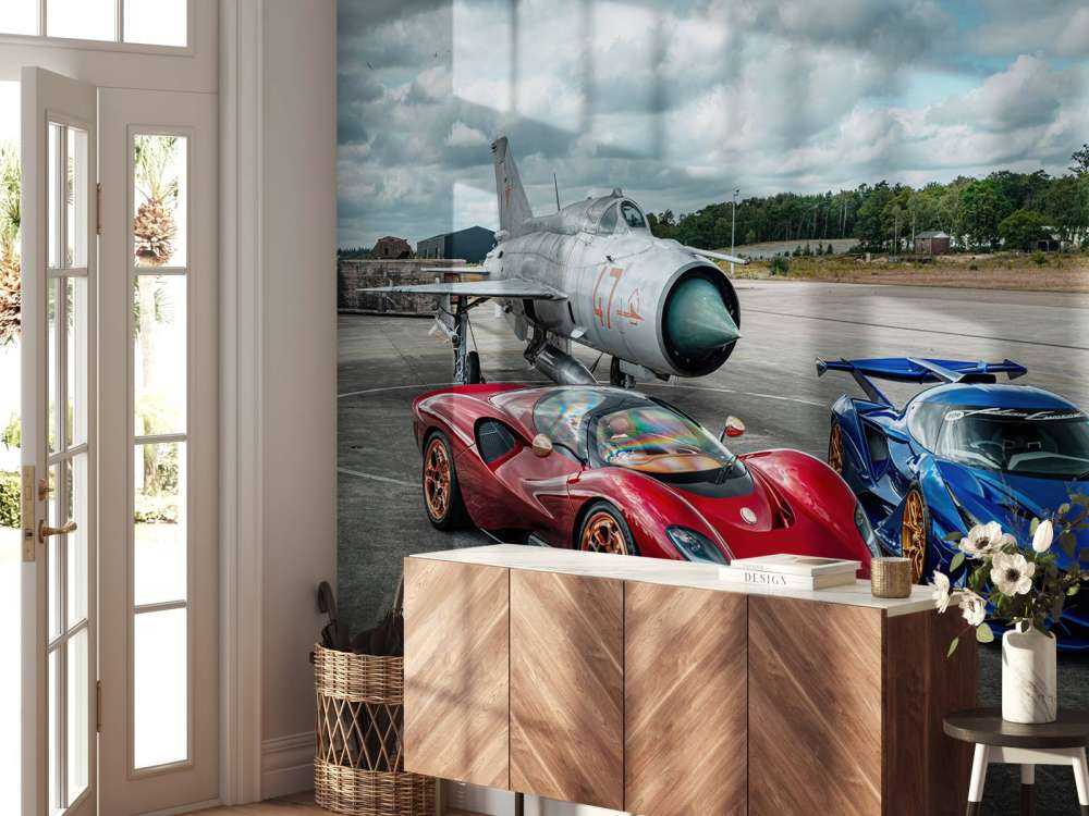 Hypercars en avion de chasse
