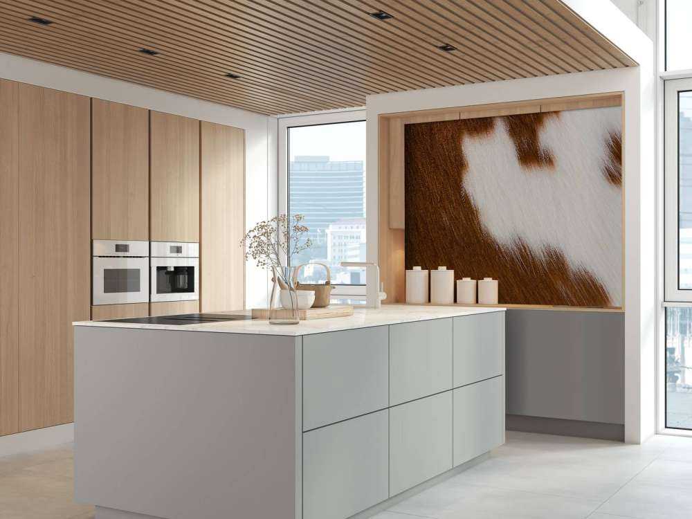 Cuir de vachette rouge et blanc cuir de vachette