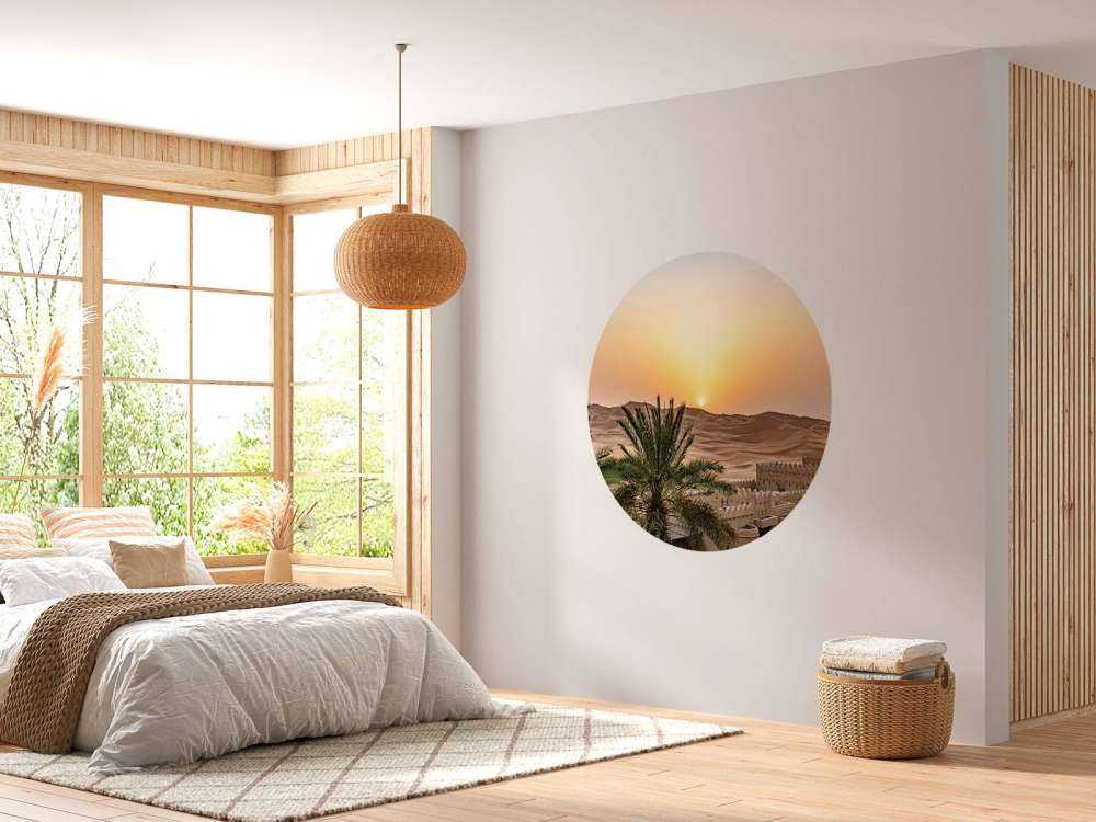 Abu Dhabi au coucher du soleil