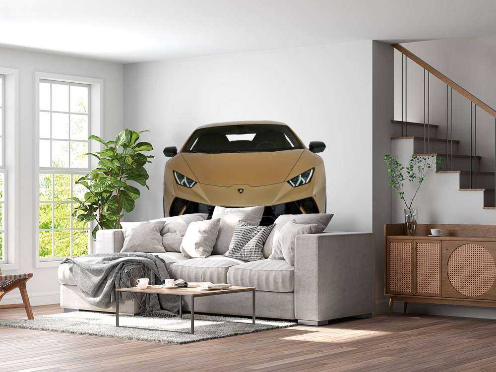 Lamborghini Huracán - Avant, blanc