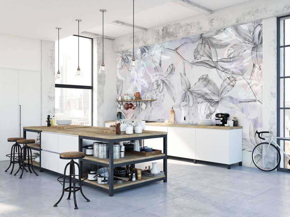 Rêverie d'orchidée bicolore violet