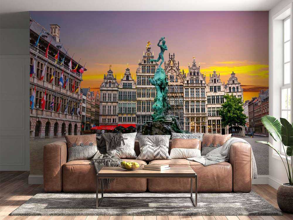 Grand marché à Anvers