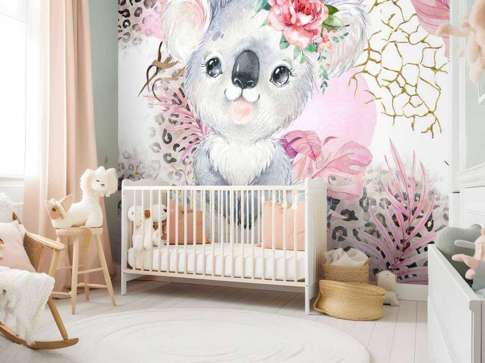 Bébé koala savana