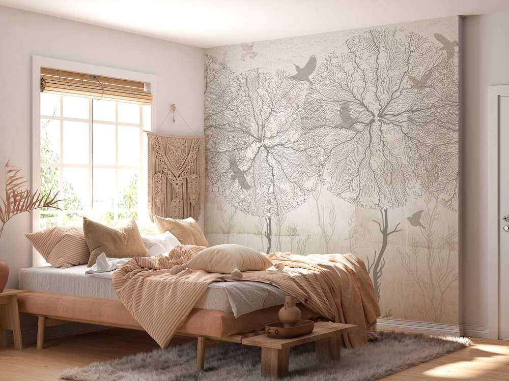 Graphic Trees - Sepia