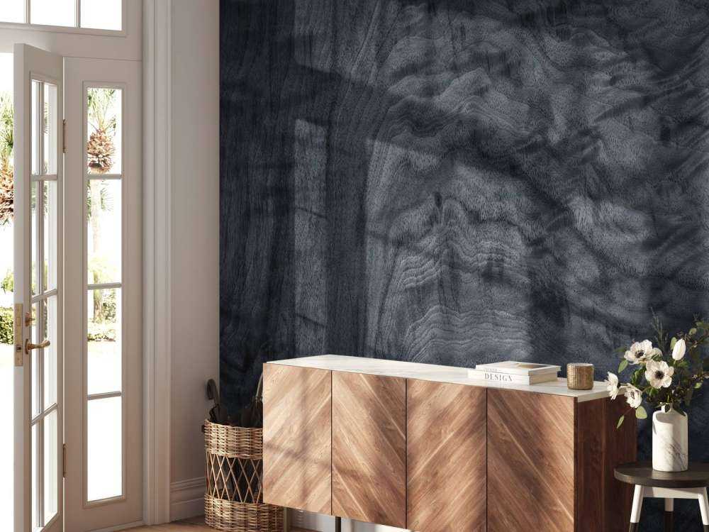 Structure en bois gris