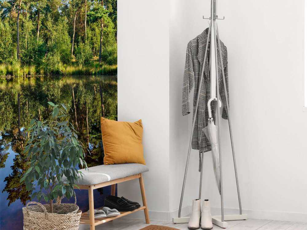 Réflexion dans les bosquets