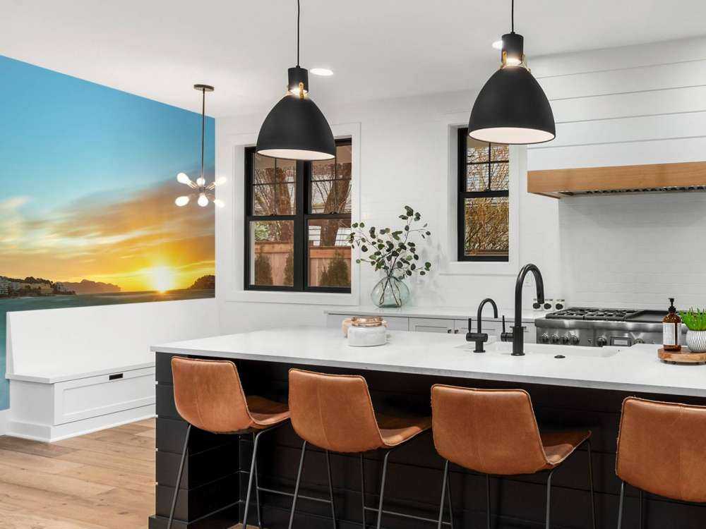 Un beau coucher de soleil