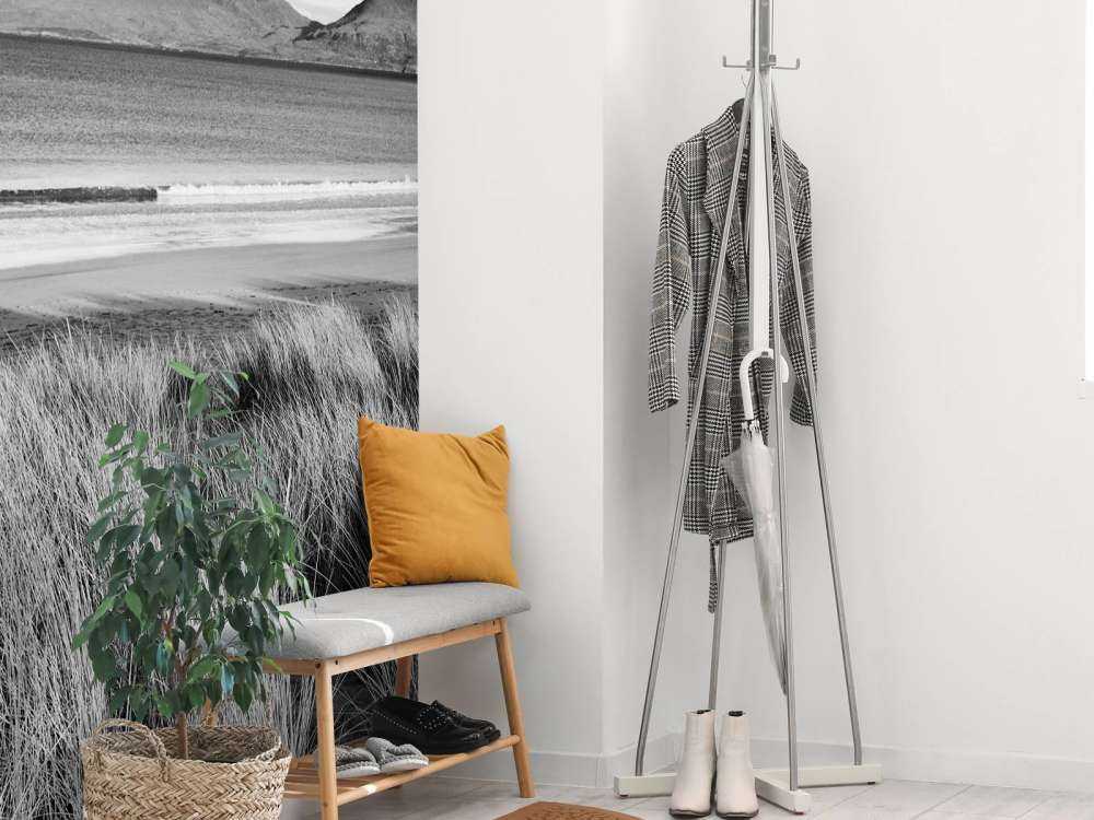 L'herbe de dunes, plage en montagne