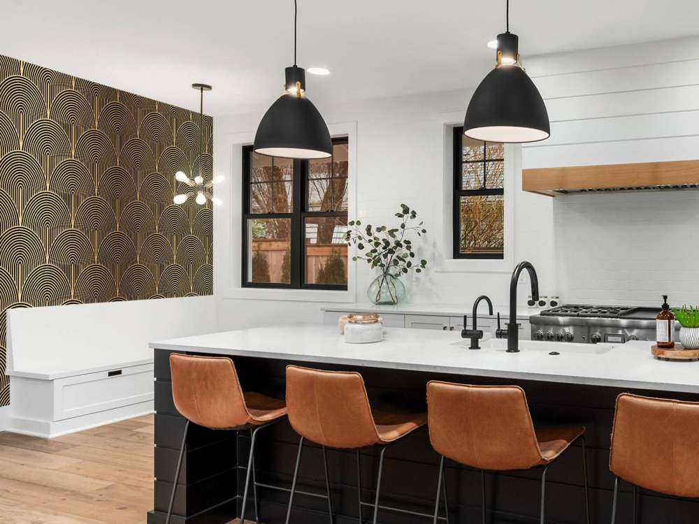 Papier peint Art déco