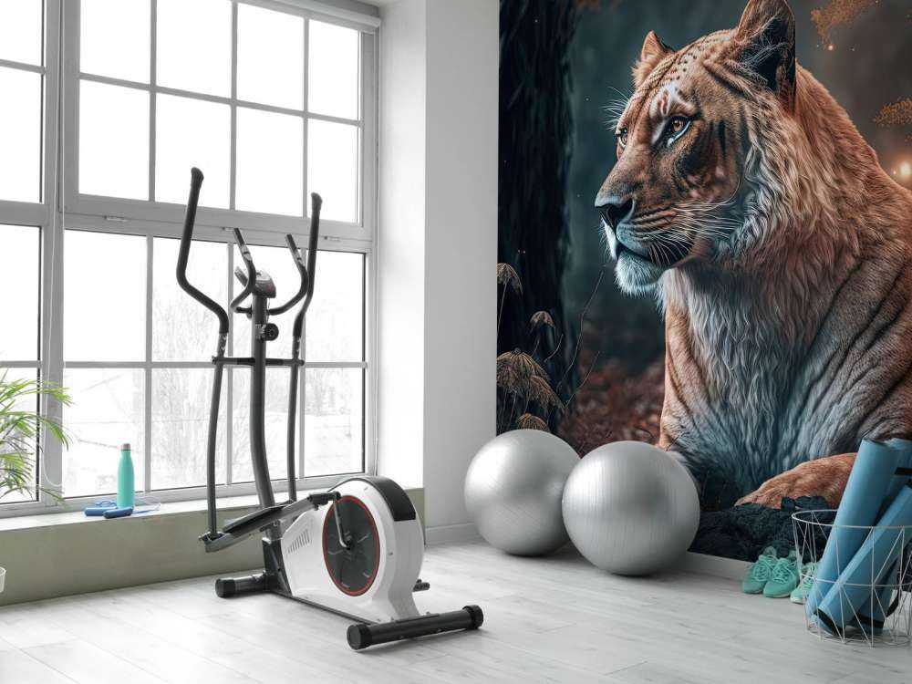 Illustration d'un lion