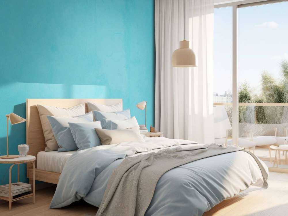 Béton bleu pierre de lune